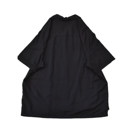 Switching Open Collar S/S Shirt