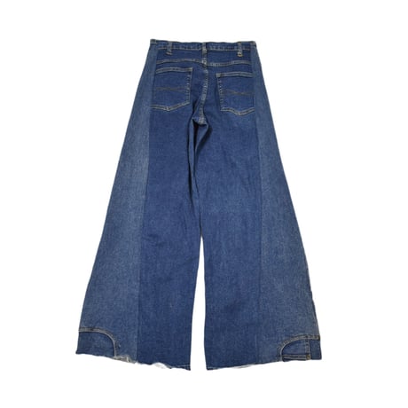 VERS Remake Upside Down Flare Denim Pants