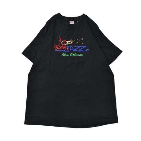 Vintage Embroidery Jazz T-Shirt