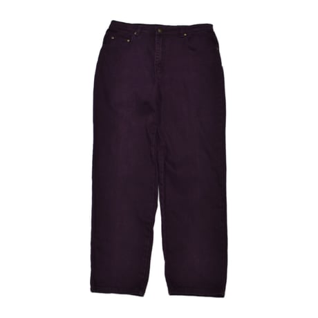 Deep Purple Denim Pants