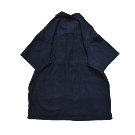 Open Collar Rayon S/S Shirt