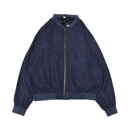 Vintage Silk Bomber Jacket