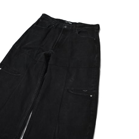 "Remake by VERS" Switching Flare Denim Pants
