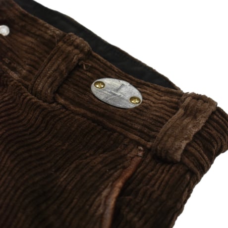 Vintage Belgian Work Corduroy Pants