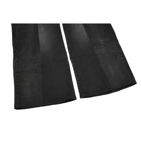 "Remake by VERS" Switching Flare Denim Pants