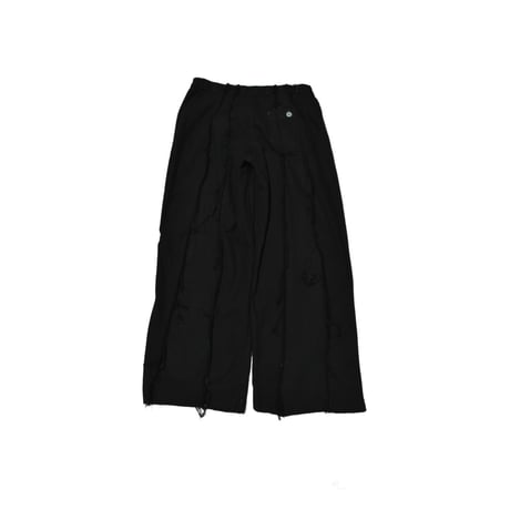 "Remake by VERS" Fringe Damege Flare Chef Pants