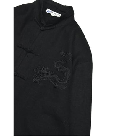 Shadow Dragon Embroidery China Shirt