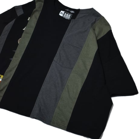 ”Remake by VERS” Switch Sleeve Tee