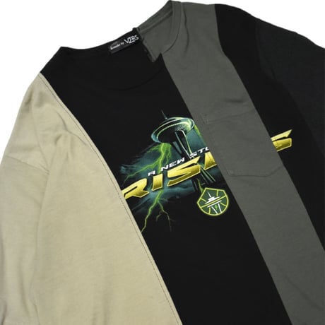 ”Remake by VERS” Switch Sleeve Tee