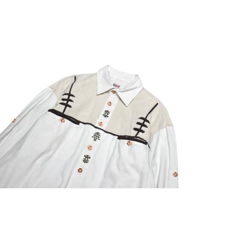EURO Vintage Embroidery Tyrolean L/S Shirt