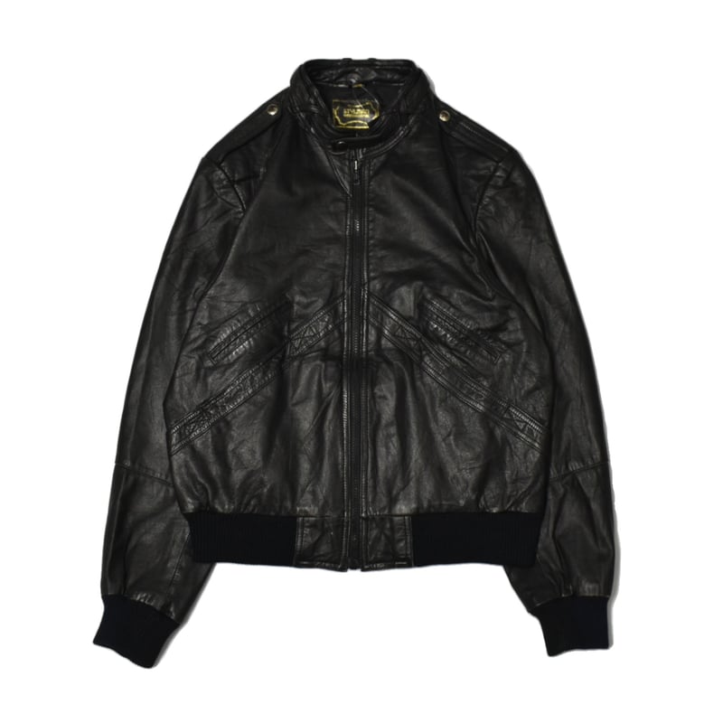 ジャケット・アウター old Leather jacket Vintage Short Length Real Leather Jacket | 水戸 古