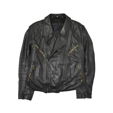 Vintage Short Length Riders Real Leather Jacket