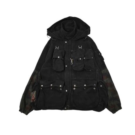 Vintage Swiss Army Over-Dyed Alpenflage Cargo Jacket