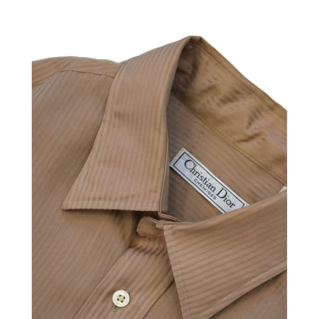 Vintage Christian Dior Monsieur Stripe Dress Shirt