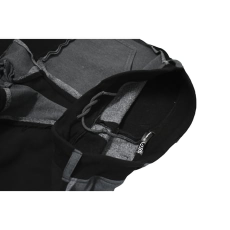 "Remake by VERS" Irregularly Attached Semi Flare Sweat Pants