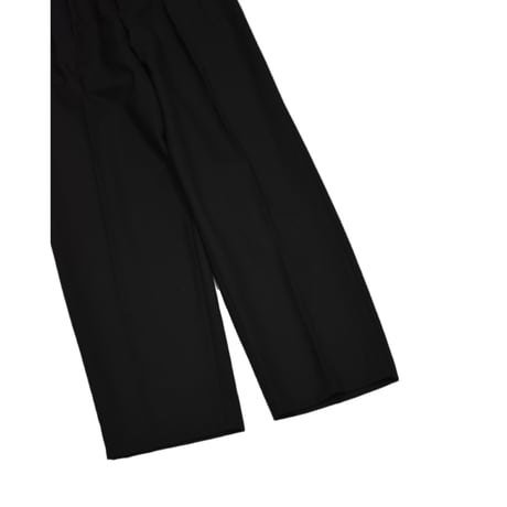 Two Tuck Wide Tapered Slacks