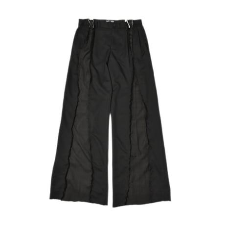 “Remake by VERS” Noir Flow Flare Slacks