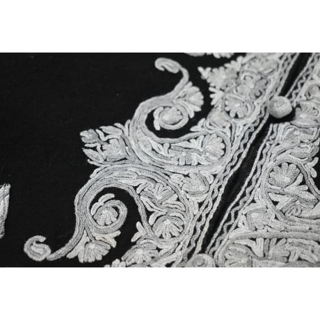 Embroidery Mao Collar Jacket