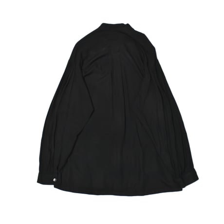 Vintage Stand Collar PullOver L/S Shirt