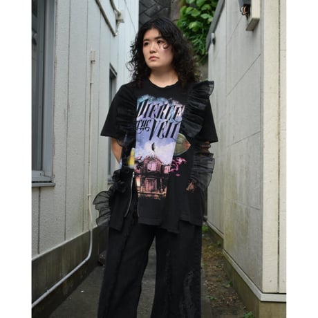 "Remake by VERS" Layered Fill Docking Tee