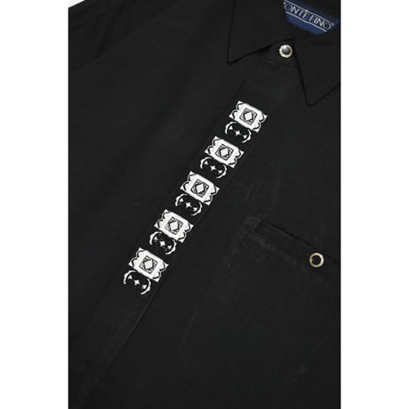 Embroidery Fly Front L/S Shirt