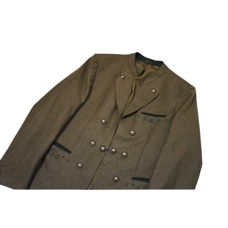 EURO Vintage Embroidery Tyrolean Jacket