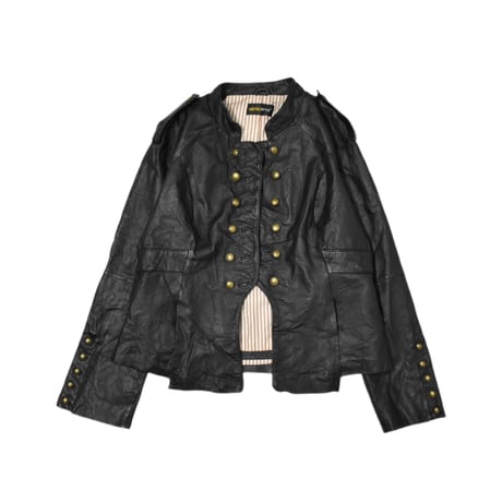 Vintage Short Length Leather Jacket