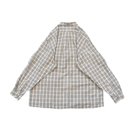 EURO Check Metal Detail Tyrolean L/S Shirt