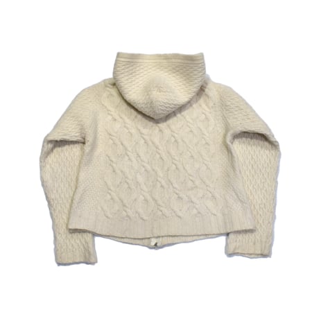Ireland Aran Knit Zip Hoodie