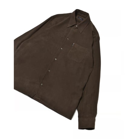 Faux Suede L/S Shirt