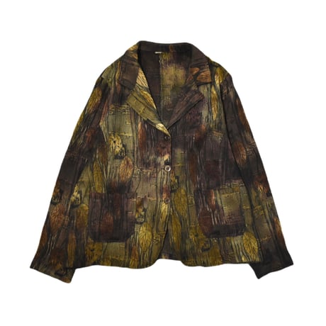 Gobelin Weave Tailored Jacket