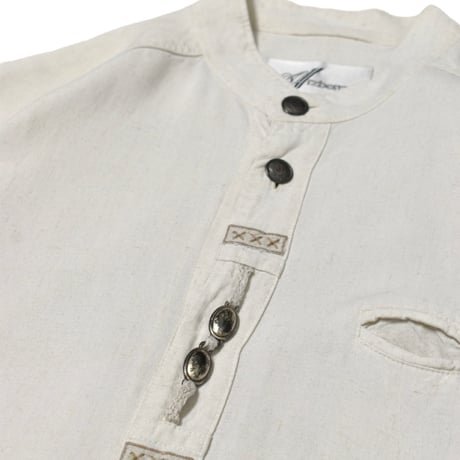 EURO Vintage Tyrolean Stand Collar L/S Shirt