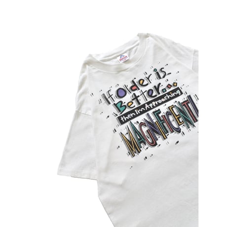90s Pop Typography Message T-Shirt