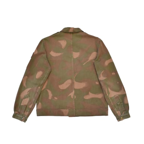 "Remake by VERS" Hurricane Camo Mid-Length Rebuild Jacket