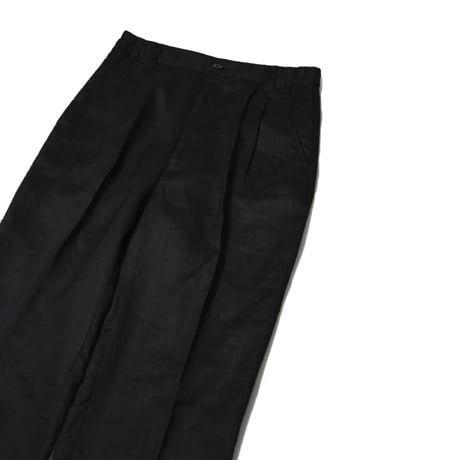 Vintage Double Tuck Linen Slacks