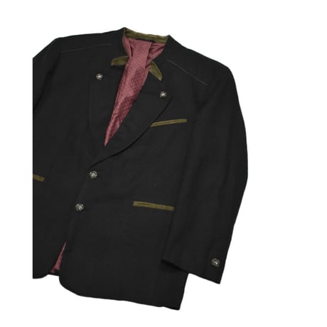 EURO Vintage Black Tyrolean Jacket