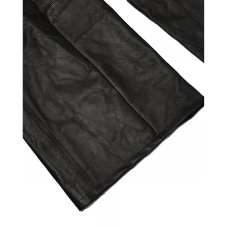 “Remake by VERS” Leather Flare wide Pants