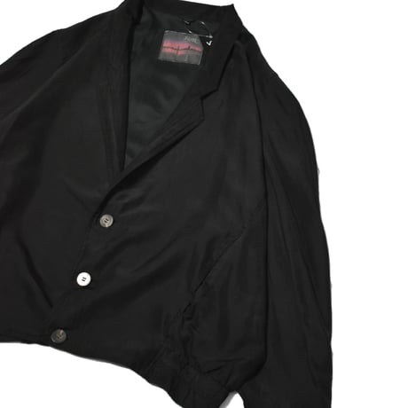 Vintage Silk Tailored Blouson Jacket