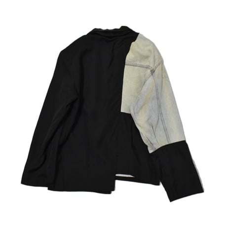 "Remake by VERS" Denim Docking Tailored Jacket