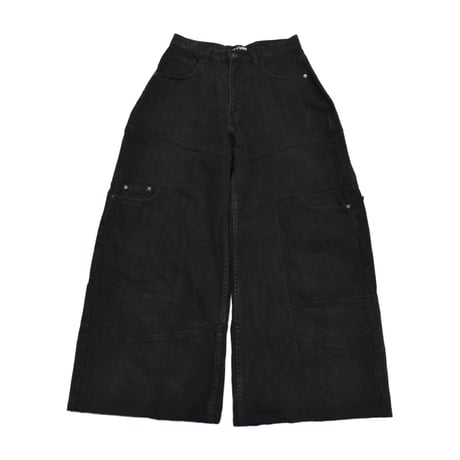”Remake by VERS" Switching Flare Denim Pants