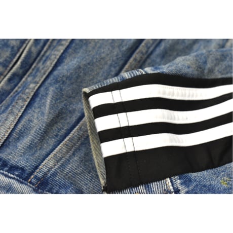 VERS Remake Side Stripe Denim Jacket