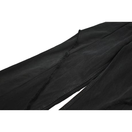 "Remake by VERS" Fringe Damage Flare Denim Pants
