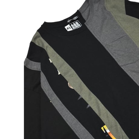 ”Remake by VERS” Switch Sleeve Tee