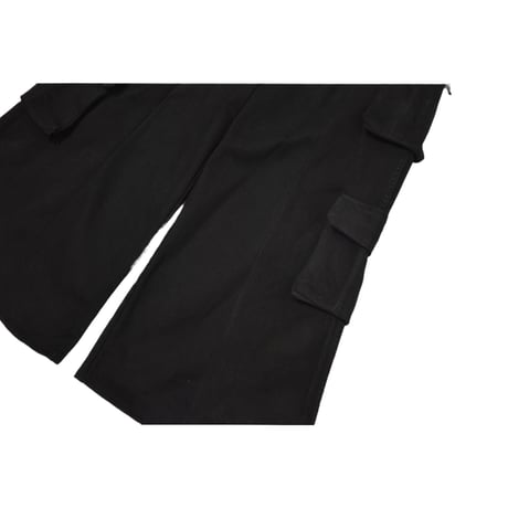 VERS Remake Wide Flare Cargo Denim Pants