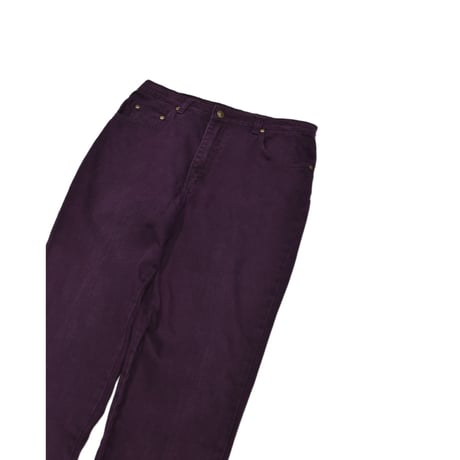 Deep Purple Denim Pants