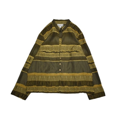Embroidery Patterned Smooth Jacket