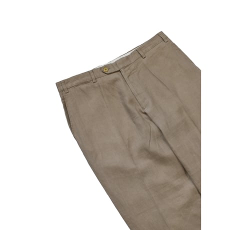 EURO Vintage Sand Linen Slacks