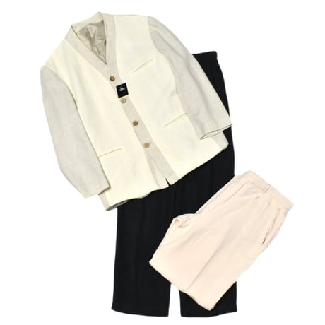EURO Vintage Single Tuck Pink Slacks