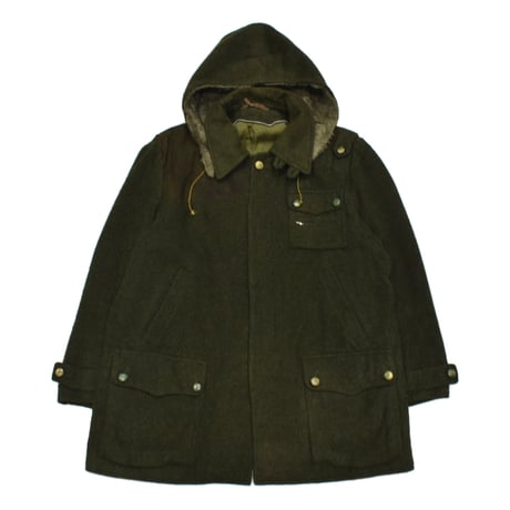 EURO Vintage Tyrolean Loden Half Coat