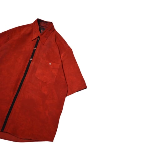 Fly Front Design S/S Shirt